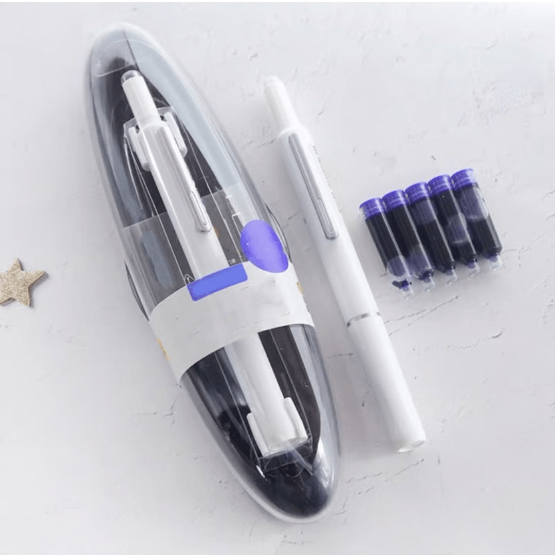 Velinor – Retraktabler Luxus-Füllfederhalter Mit Elegantem Design Und Sanftem Schreibfluss