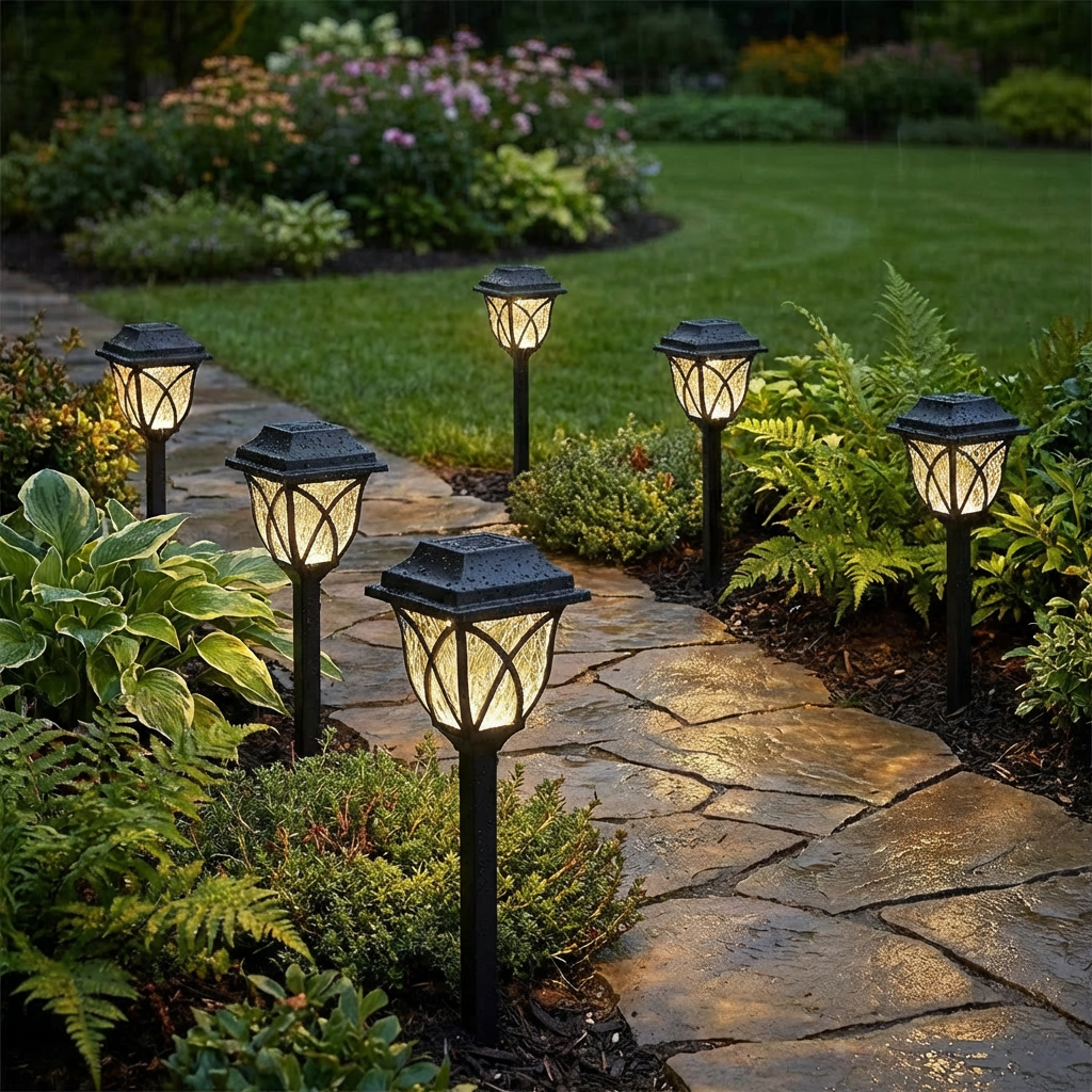 Solar LED Wegleuchten – Wetterfeste Gartenbeleuchtung für Außenbereiche