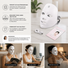 LED Gesichtsmaske – Professionelle Lichttherapie zur Hautverjüngung für Zuhause