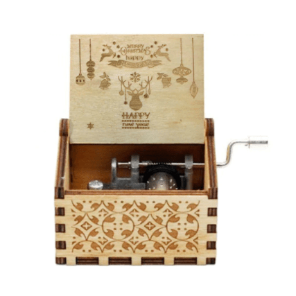 JOLLYBOX – Spieluhr mit Weihnachtsmotiv für festliche Heimdekoration 9