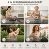 Faszienmassagegerät – Vibrationsgerät zum Muskelaufbau für Bauch, Taille und Ganzkörper