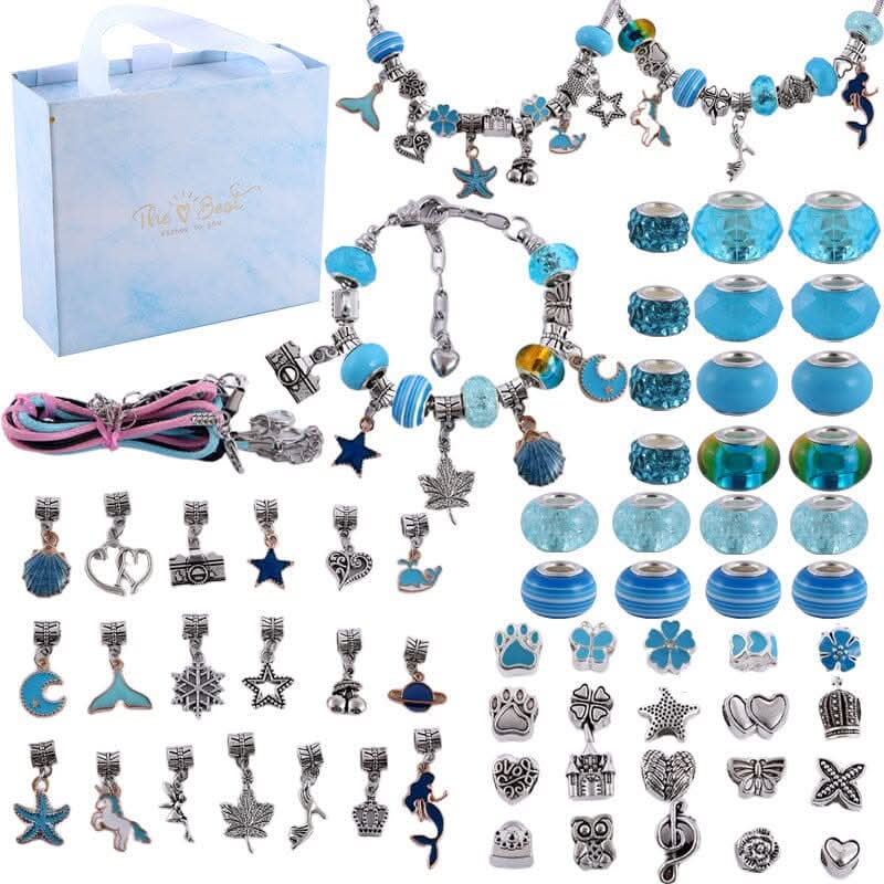 SPARKLETTA – Armband Bastelset für Mädchen mit funkelnden Anhängern