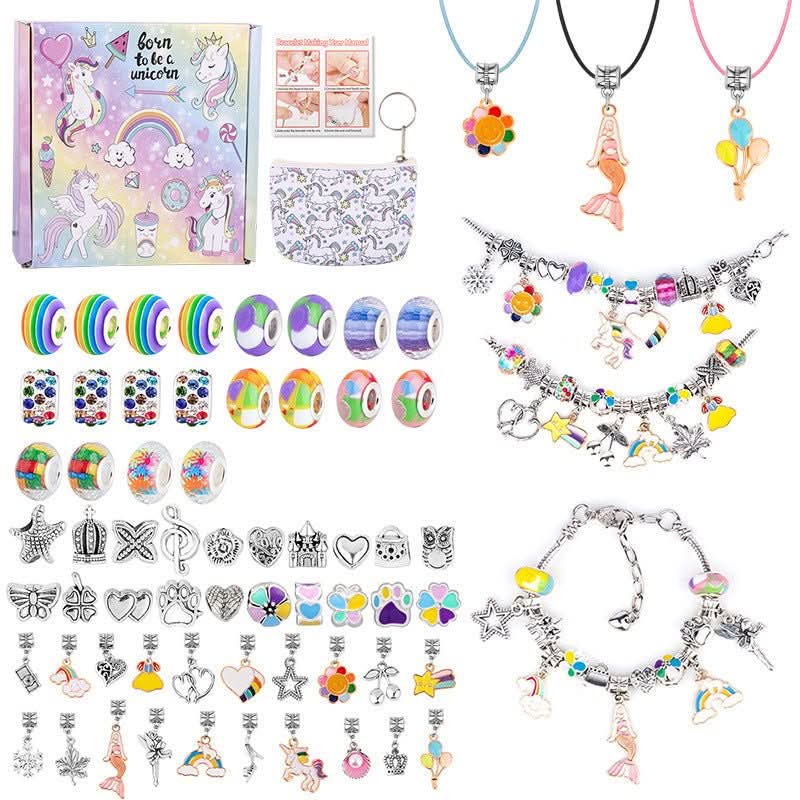 SPARKLETTA – Armband Bastelset für Mädchen mit funkelnden Anhängern