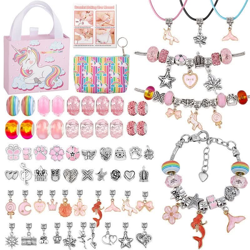 SPARKLETTA – Armband Bastelset für Mädchen mit funkelnden Anhängern