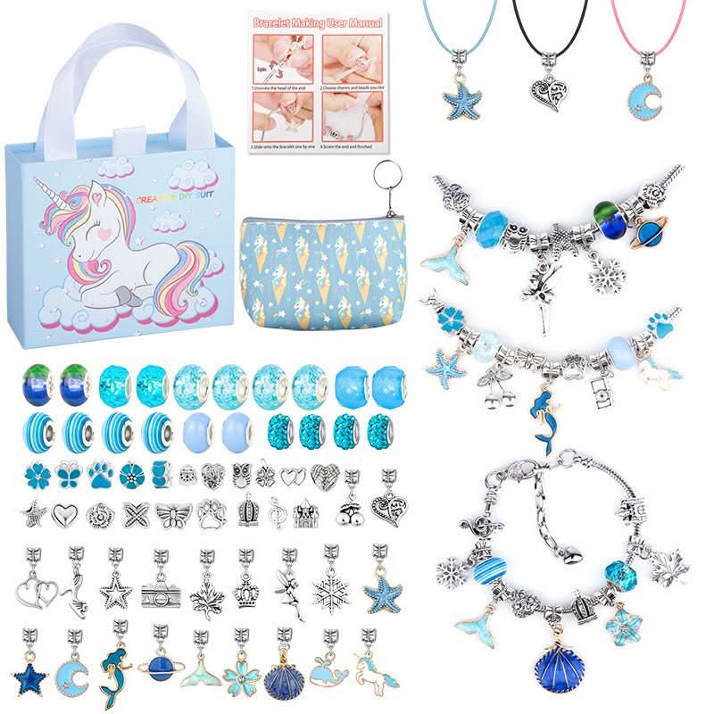 SPARKLETTA – Armband Bastelset für Mädchen mit funkelnden Anhängern