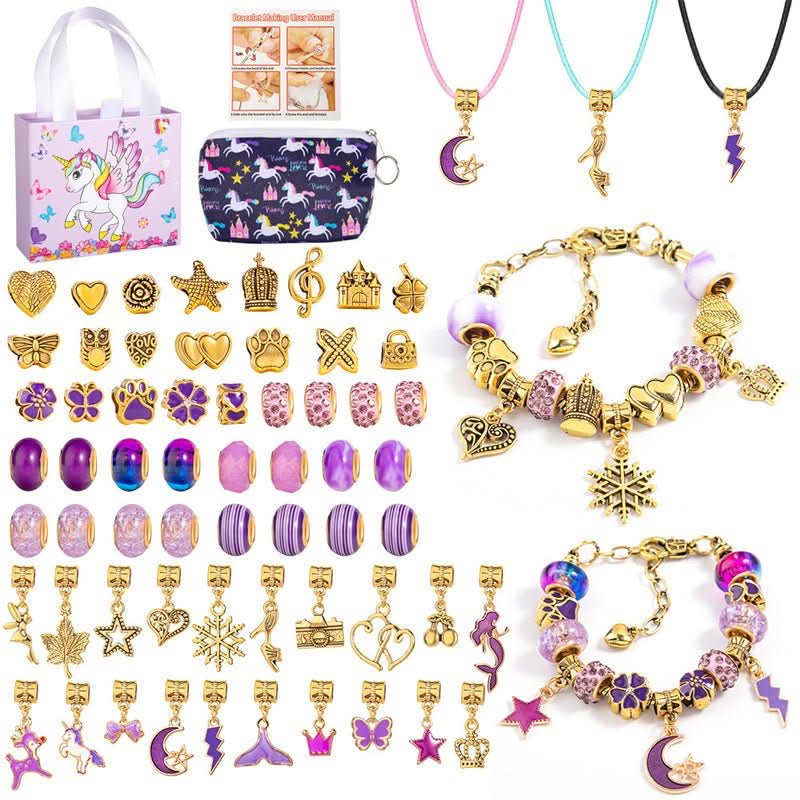 SPARKLETTA – Armband Bastelset für Mädchen mit funkelnden Anhängern