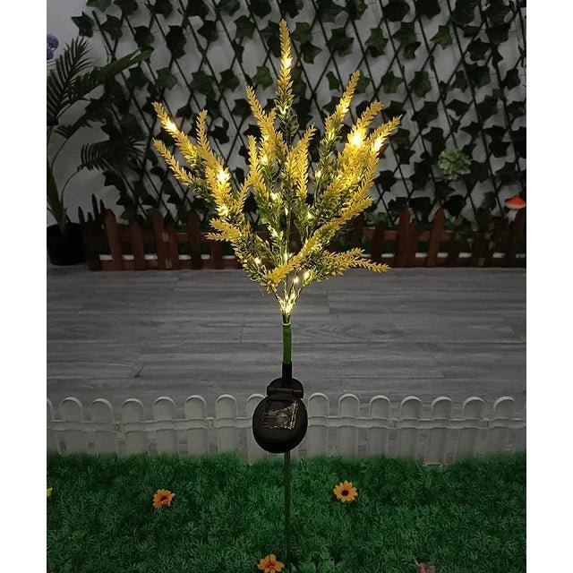 LAVENLITE – Solar-LED-Lavendel-Gartenleuchten, wetterfeste Außendekoration 5