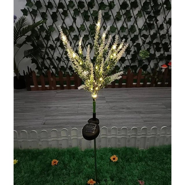 LAVENLITE – Solar-LED-Lavendel-Gartenleuchten, wetterfeste Außendekoration 6