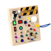 LEARNIWOD – Montessori-Lernbrett aus Holz zur Förderung der Feinmotorik und Entdeckung 8
