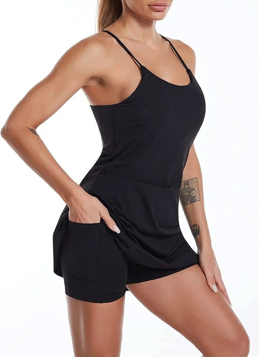 LIANA Aktiv – Sportkleid Mit Shorts Und Taschen Für Bewegung & Stil