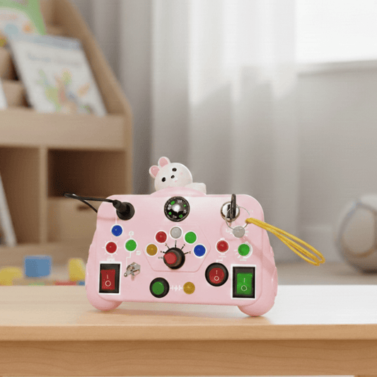 LIGHTIPLAY – Interaktives Montessori-Sinnesbrett mit LED für Kinder von 2–4 Jahren 0