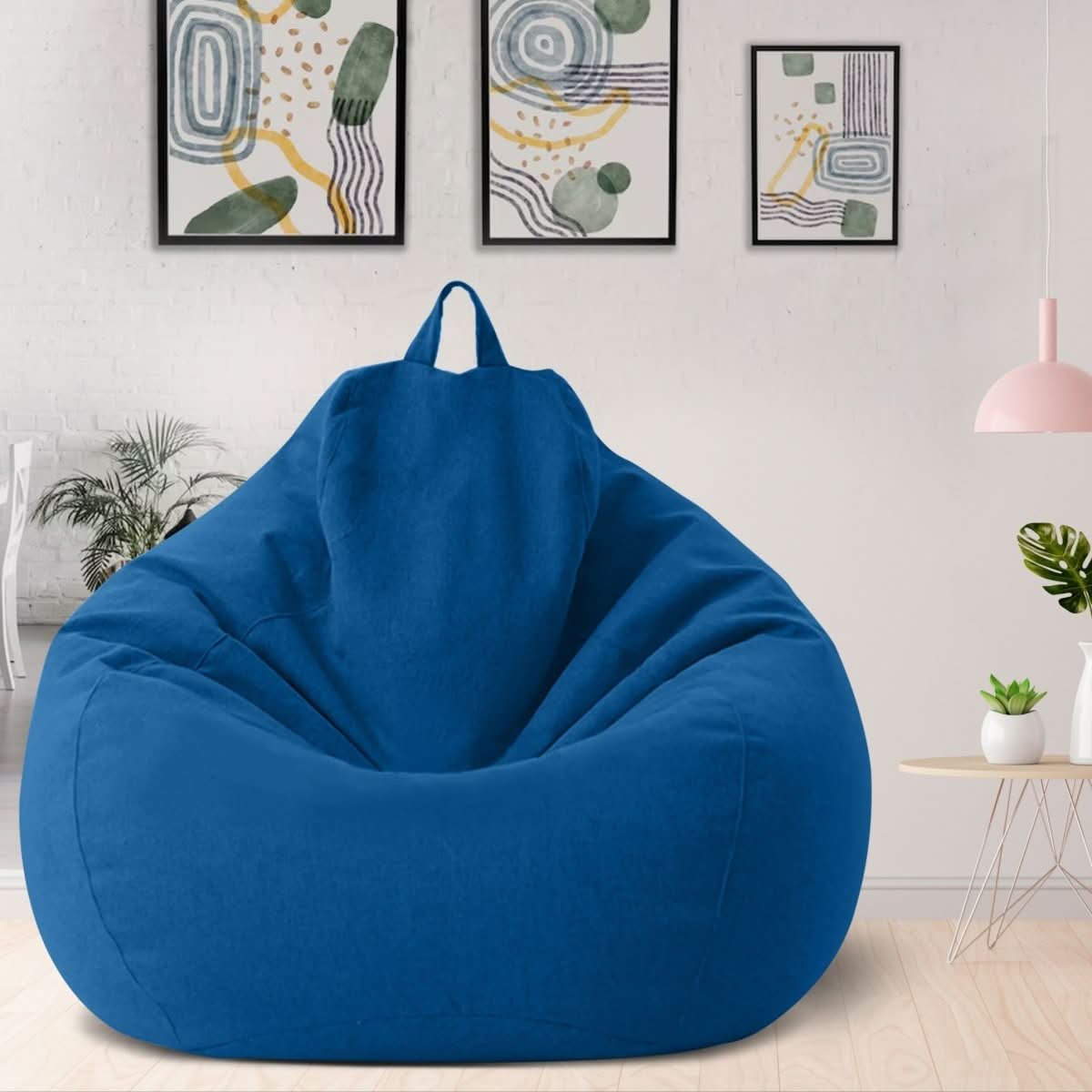 CasaLino – Luxuriöser Leinen Sitzsack Mit Füllung