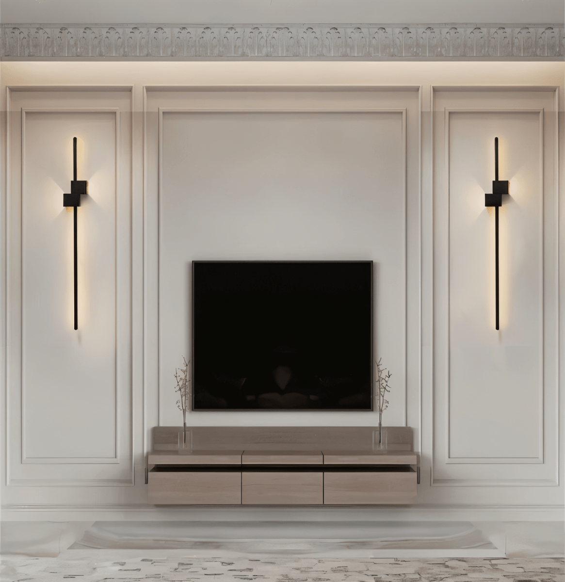 LINESTRIPE – Minimalistische LED Wandleuchte für modernes Ambiente