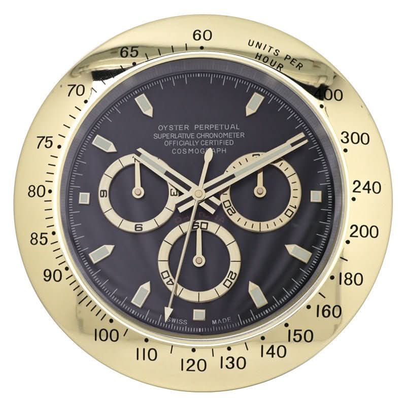 LUMINEX – Silent Stainless Steel Wall Clock with Glowing Hands 11