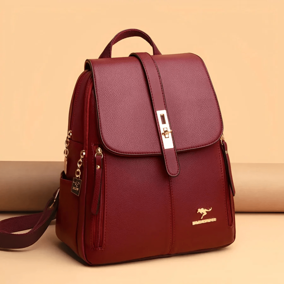 LuxeMate Rucksack – Eleganter Damenrucksack für Arbeit & Reisen
