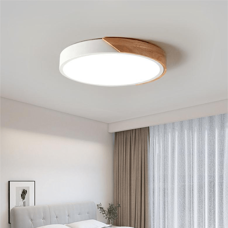 NORDGLOW – Nordische Holz-Deckenleuchte Für Warmes, Gemütliches Licht
