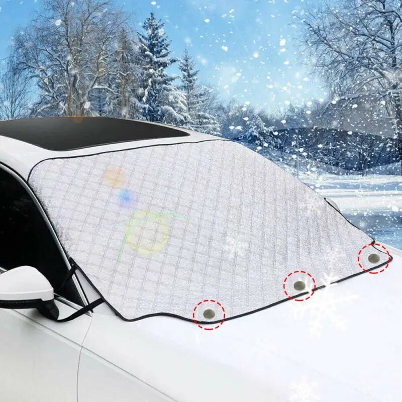 MAGGLAZE – Intelligenter magnetischer Auto-Schneeschutz zur einfachen Befestigung 3