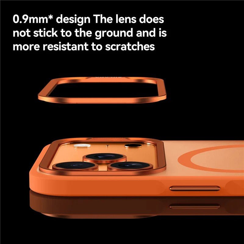 MAGMATTE – Stoßfestes MagSafe-Case mit Legierungslinsenrahmen für iPhone 17 2