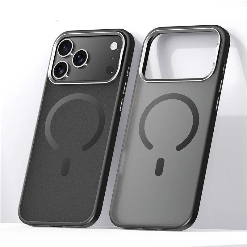 MAGMATTE – Stoßfestes MagSafe-Case mit Legierungslinsenrahmen für iPhone 17 6