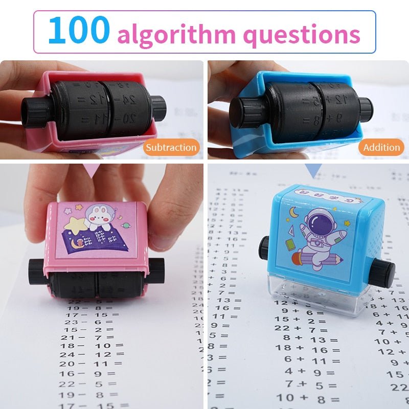 MATHROLLER – Mathe-Übungsfragen-Roller für Kinder 5