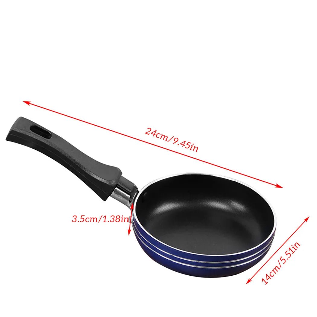 MINIPANSET – Antihaftbeschichtetes Mini-Bratpfannenset aus Edelstahl für gesundes Kochen 6