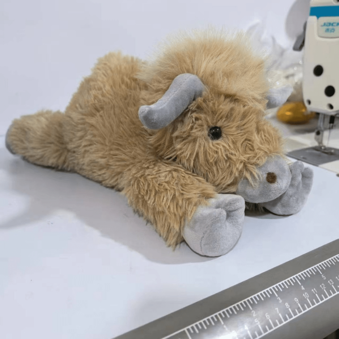 MOOLETTE – Liebenswertes Plüsch-Hochlandrind mit kuscheligem, kuscheligem Design 5