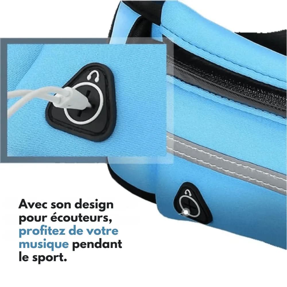 MOVEPOUCH – Ultraleichte, Wasserfeste Bauchtasche für Sport & Reisen