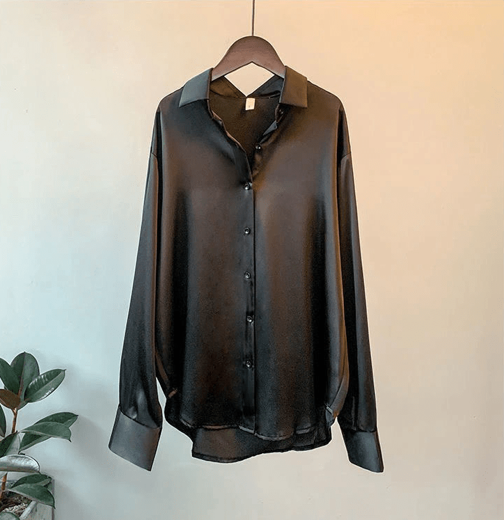 MYRA Seide – Elegante Damen Seidenbluse – Luxuriös & Vielseitig Für Büro & Veranstaltungen
