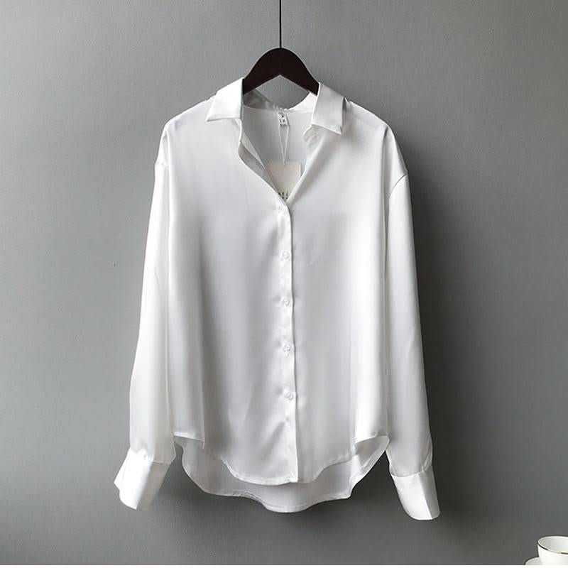 MYRA Seide – Elegante Damen Seidenbluse – Luxuriös & Vielseitig Für Büro & Veranstaltungen
