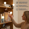 LED Lampe mit Saugnapf – Austauschbares und verspieltes Design für Dekoration
