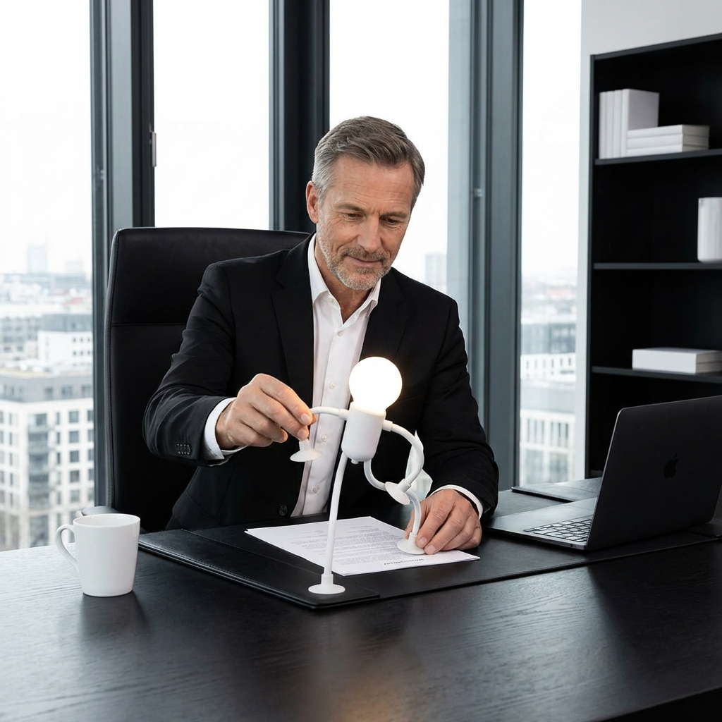 LED Lampe mit Saugnapf – Austauschbares und verspieltes Design für Dekoration