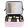 Mirrorglam Schminktasche – LED-Spiegel Und Ordnungshelfer Für Perfektes Styling Unterwegs