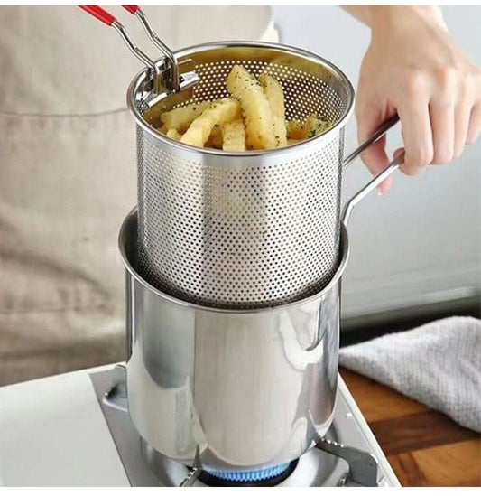 KnusprigFrittieren – Edelstahl Fritteuse Für Fettarmes Frittieren & Vielseitiges Kochen