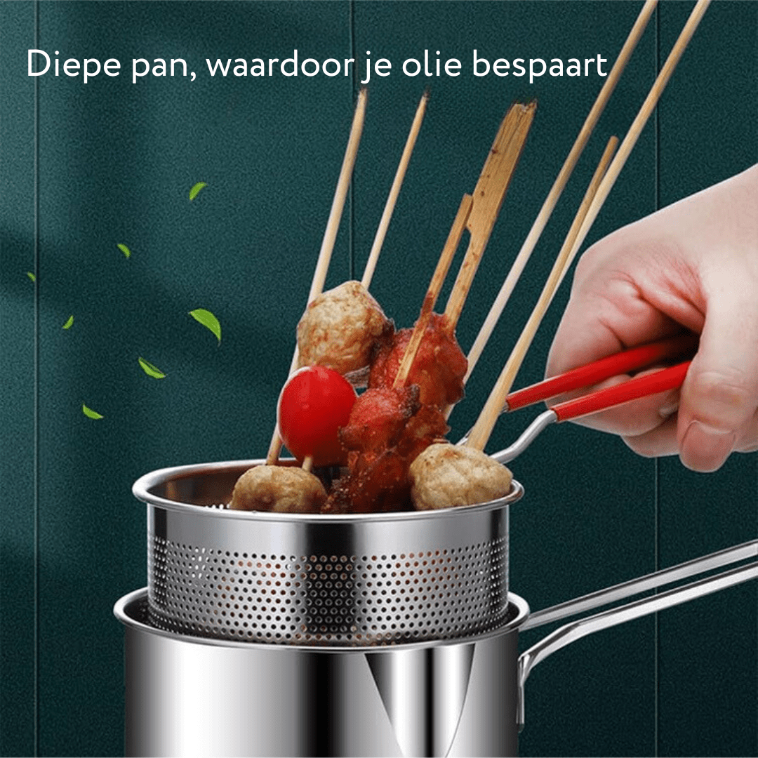 KnusprigFrittieren – Edelstahl Fritteuse Für Fettarmes Frittieren & Vielseitiges Kochen