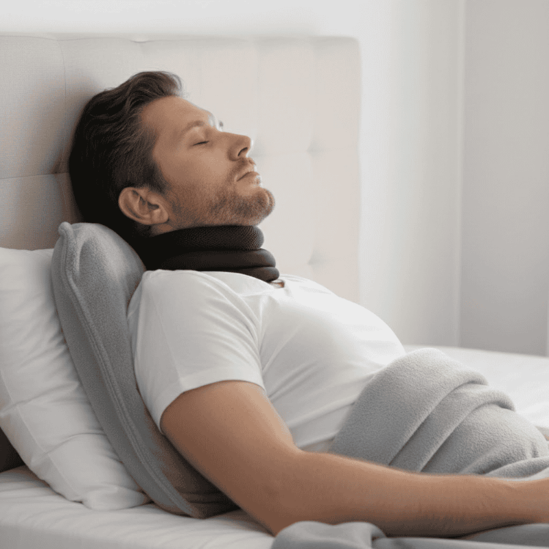 NECKSUPPORT – Verabschieden Sie sich vom Schnarchen 0