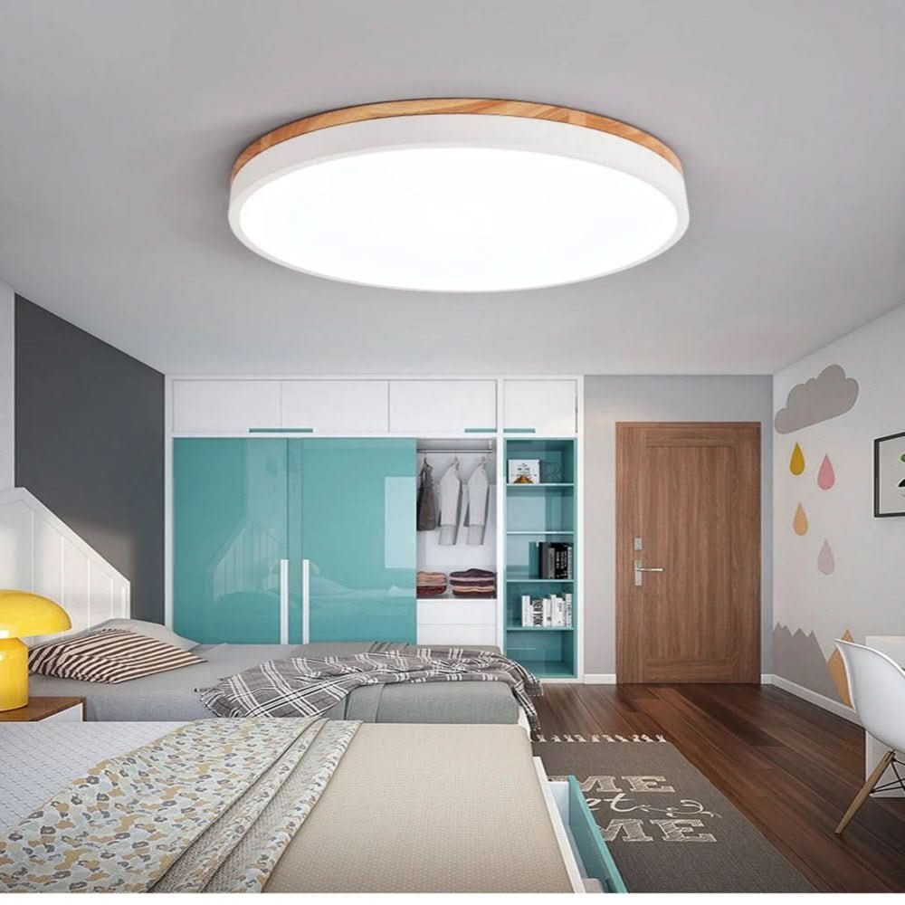 NORDLUMINA LICHT – Deckenleuchte Aus Naturholz – Skandinavisches Design Küche, Wohnzimmer