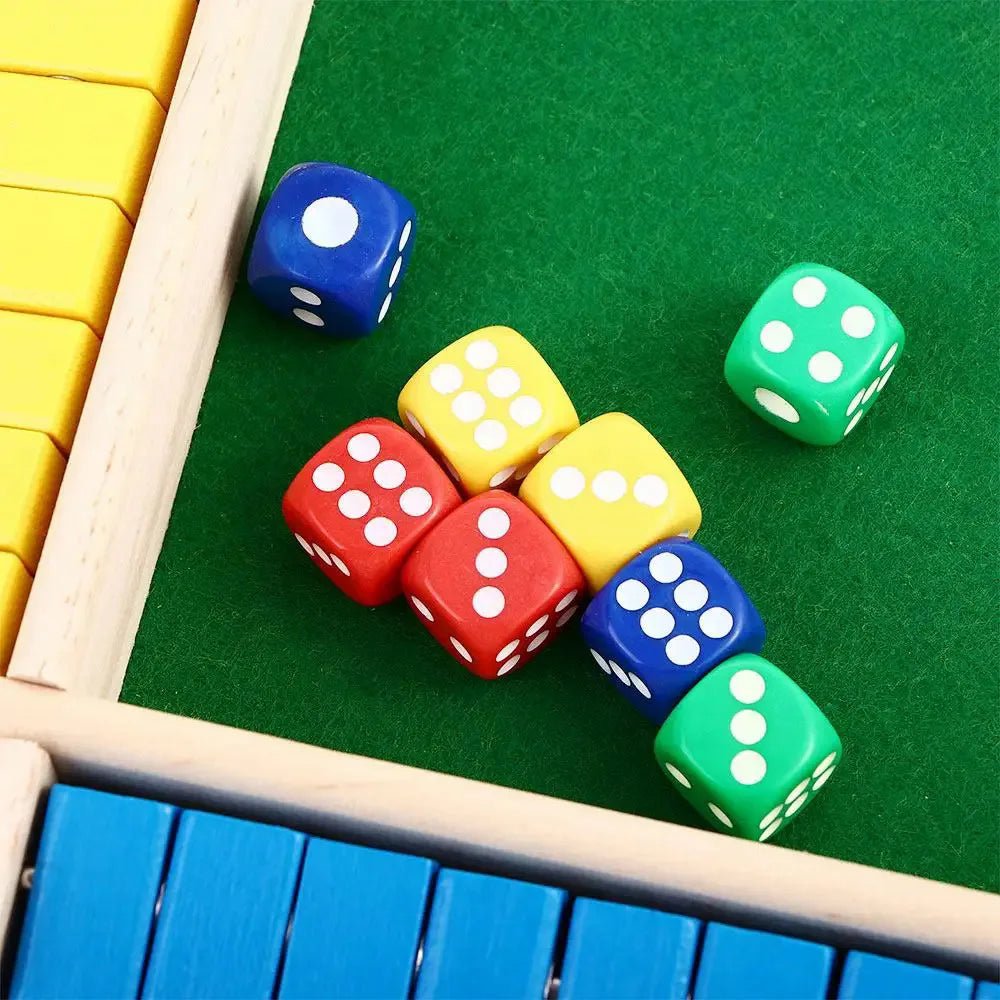 NUMBLOX – Würfelspiel aus Holz für 4 Spieler 5