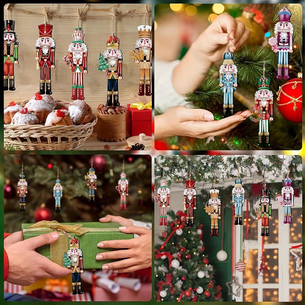 NUTCLASIK – Traditionelles Nussknacker-Set aus Holz für eleganten Weihnachtszauber 1