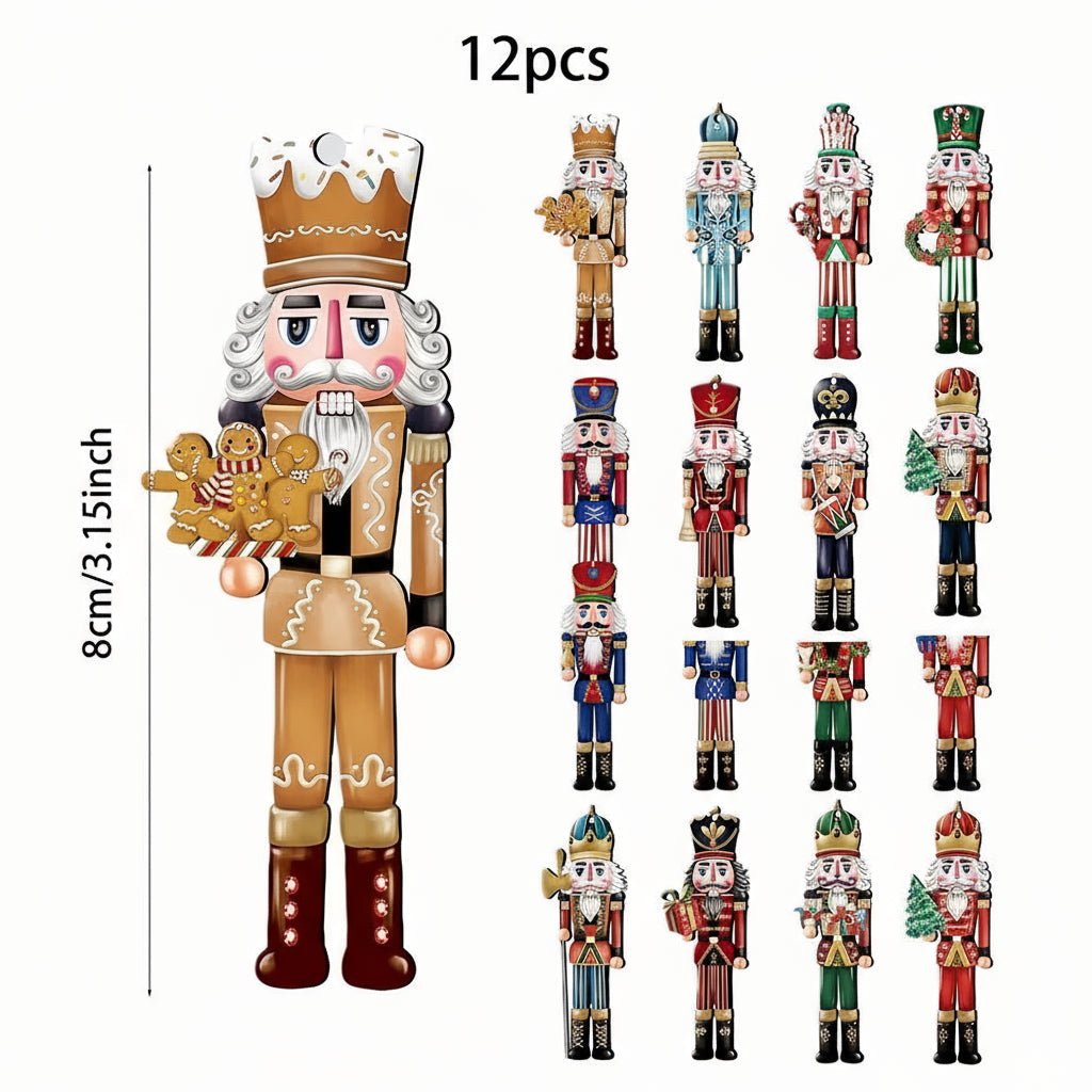 NUTCLASIK – Traditionelles Nussknacker-Set aus Holz für eleganten Weihnachtszauber 6
