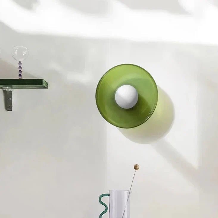 Glas Decke Licht – Skandinavische Deckenlampe aus Glas für warmes & minimalistisches Wohnambiente