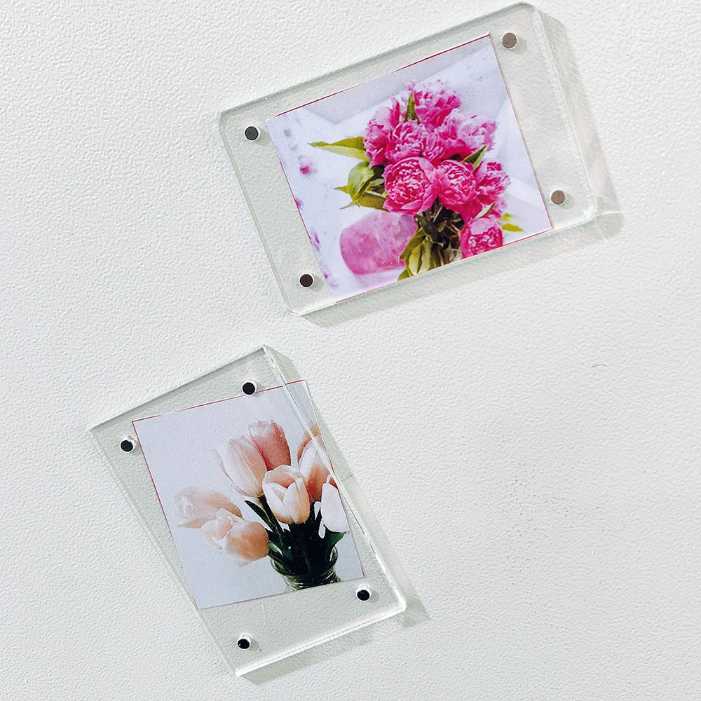 Magnetische Acryl Foto Rahmen 5er Set