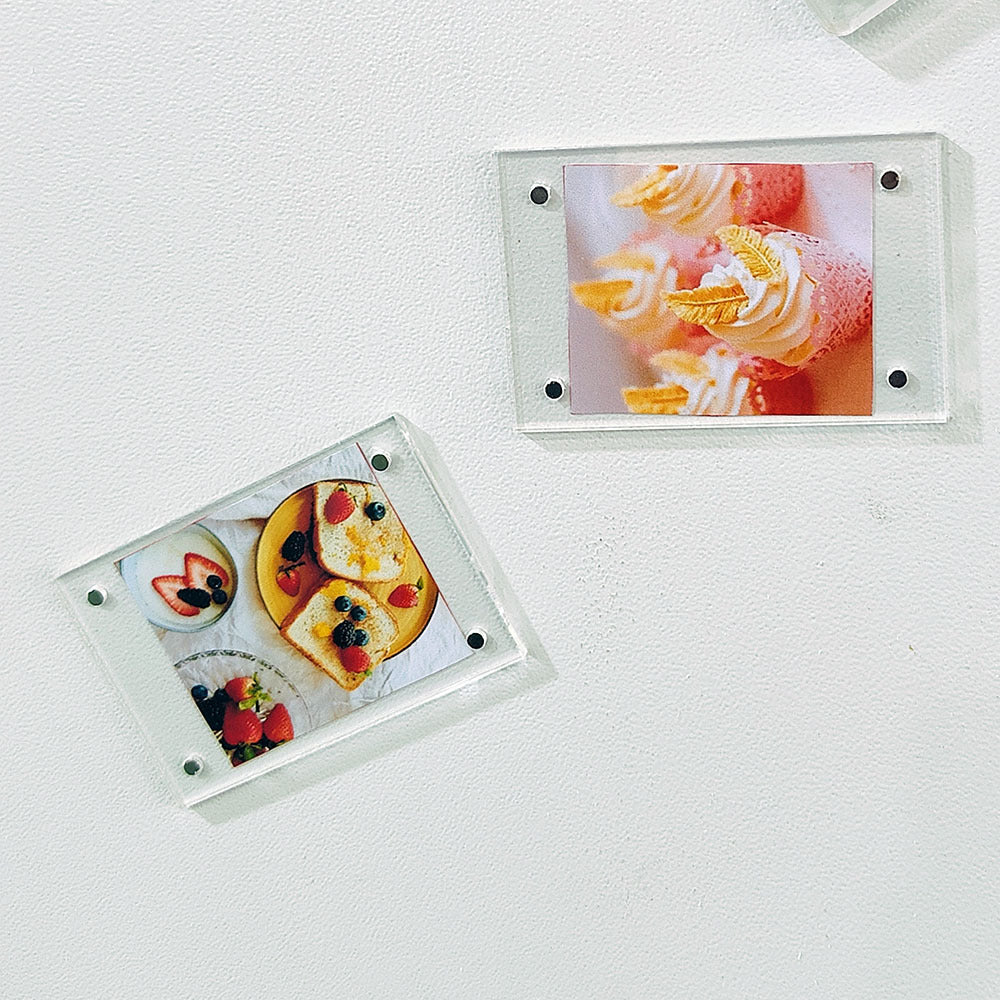 Magnetische Acryl Foto Rahmen 5er Set