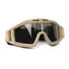 OPTRIGEAR – Taktische Schutzbrille mit 3 austauschbaren Gläsern für den Outdoor-Schutz 0