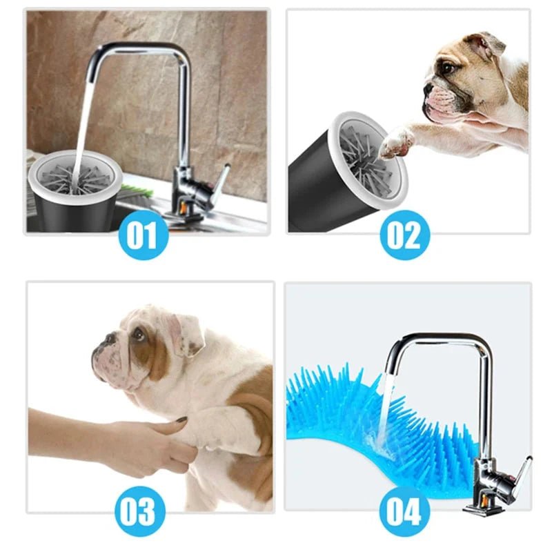 PAWFRESH – Automatischer Haustierpfotenreiniger mit USB-Aufladung 3