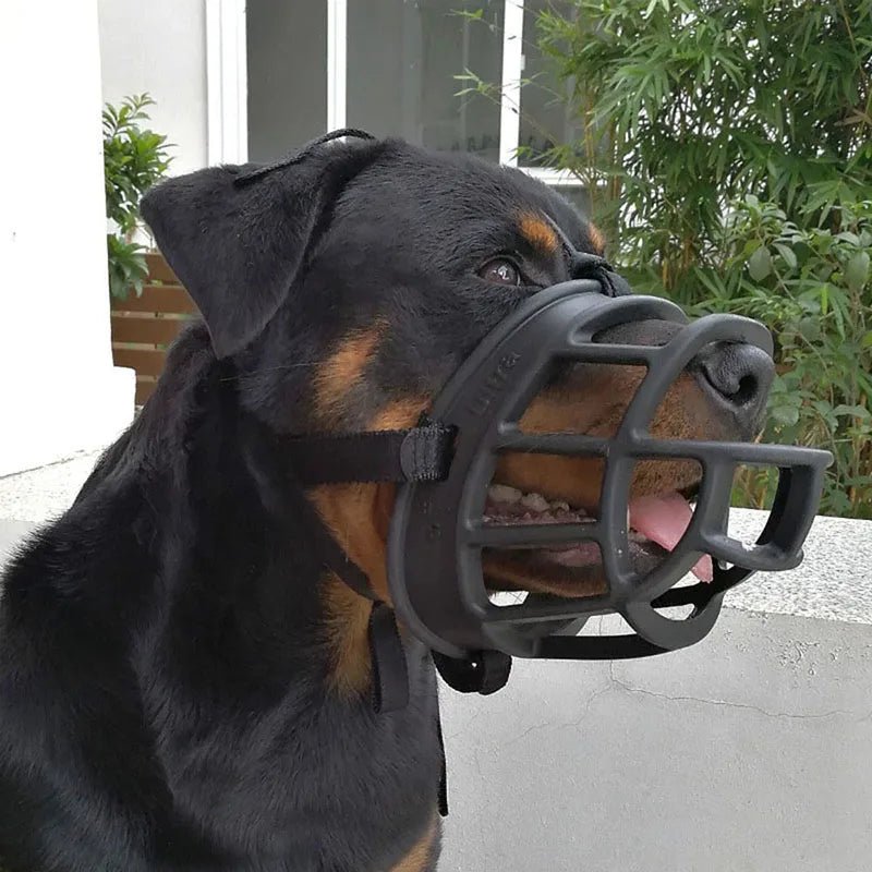 PAWMUZZLE – Weicher, verstellbarer Hundemaulkorb aus Silikon für sanfte Zurückhaltung 4