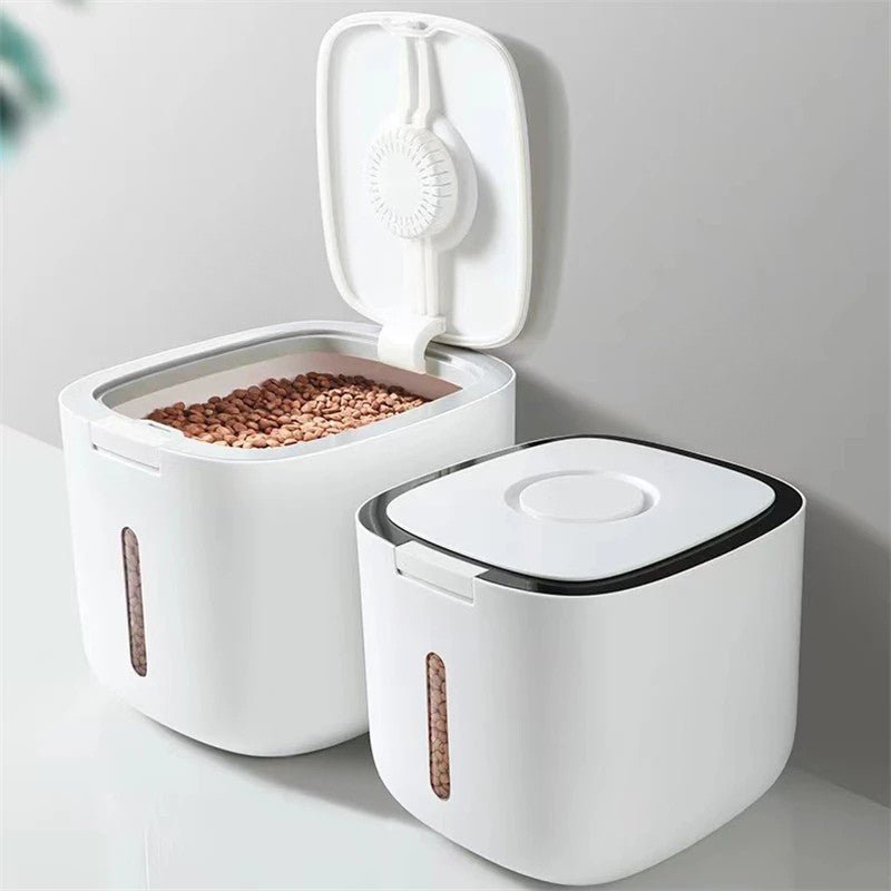 PETLOCKER – Luftdichte Futterbox für Hunde mit Messbecher 1