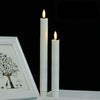 LED Echtwachskerze LEO – Flammenlose Eleganz mit echtem Wachseffekt