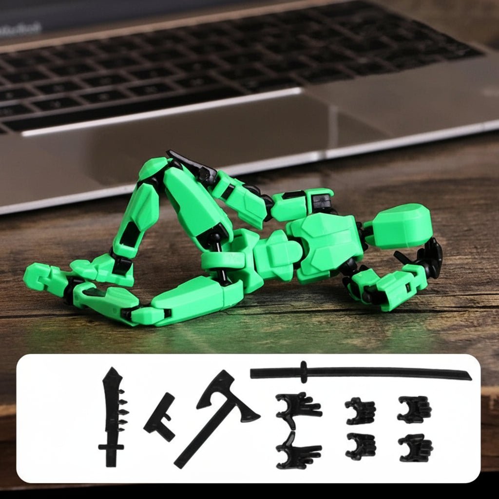 POSEMECH – 3D-Actionfigur mit Mehrgelenkbewegung 10