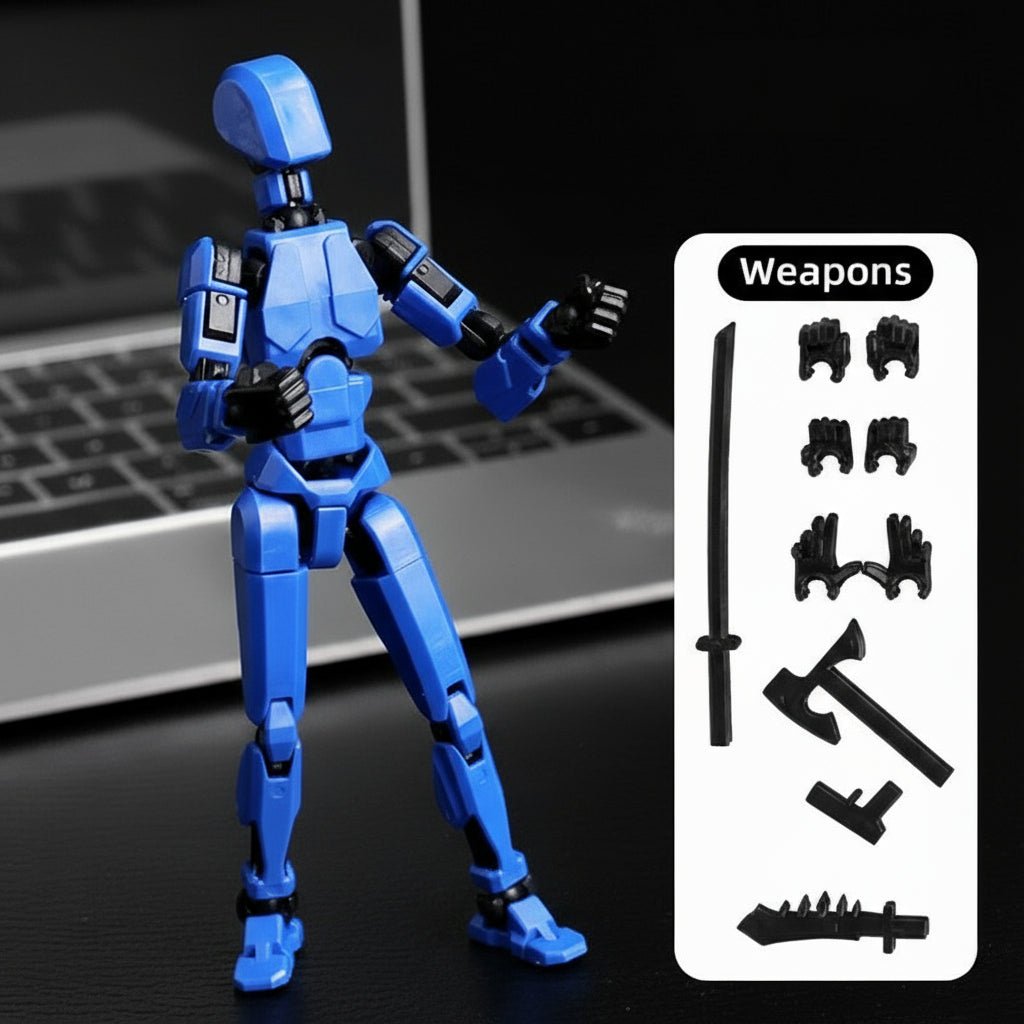 POSEMECH – 3D-Actionfigur mit Mehrgelenkbewegung 7