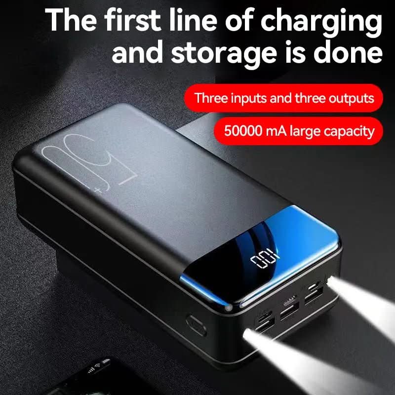 Powerbloc 50K – Ultra-Powerbank Mit 50.000 mAh Für Verlässliche Energie